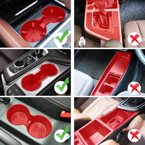 Car Cup Holder Expander Adapter with Offset Adjustable Base, Compatible with Yeti 14/24/36 Ramblers, Hydro Flasks 32/40oz, Other Large Bottles Mugs in 2.2"-4.0" in Saudi Arabia