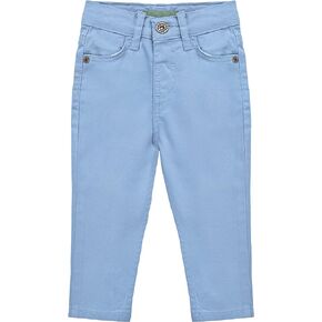 Lilax Boys Chino Pants, Stretchy Cotton Pull-On Pants