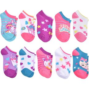 JoJo Siwa Girls' No Show Socks