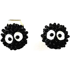 Fandom Bazaar Anime Cartoon Cosplay Jewelry Metal Soot Sprite Stud earrings Gifts for woman girl