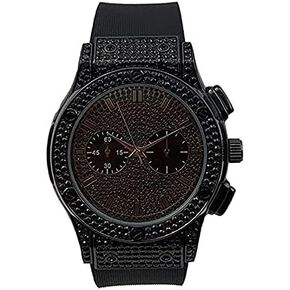 Charles Raymond Big Bling Watch Inspired by Hip Hop - Men's Iced Out Timepiece- Diamond Rhinestones on Blast - ST10311