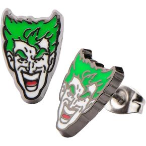 TV Movies Show Quality horror Superhero Jokr Stud Earrings Gifts for woman girl