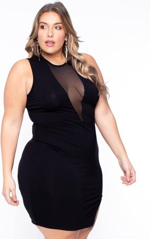 فستان ROSIANNA قصير بدون أكمام للنساء، رقبة على شكل V، قميص صيفي كاجوال بدون أكمام، فساتين صغيرة بمقاسات كبيرة in Kuwait