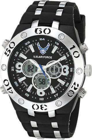 U.S. Military Men’s Analog-Digital Chronograph Silicone Strap Watch by Wrist Armor in Saudi Arabia