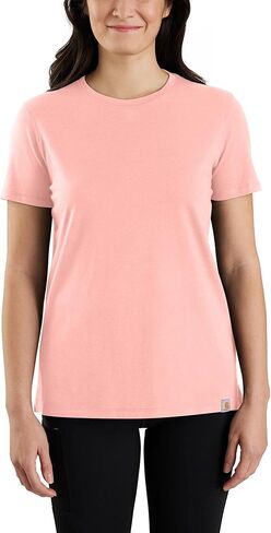 Carhartt Women's Relaxed Fit Lightweight Short-Sleeve Crewneck T-Shirt in Saudi Arabia