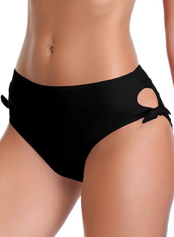 SHEKINI المرأة بيكيني القاع انقطاع Hispter ملابس السباحة أسفل الأزهار منتصف الخصر الكلاسيكية موجز in Kuwait