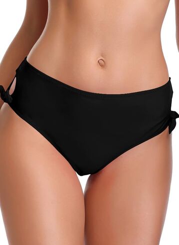 SHEKINI المرأة بيكيني القاع انقطاع Hispter ملابس السباحة أسفل الأزهار منتصف الخصر الكلاسيكية موجز in Kuwait