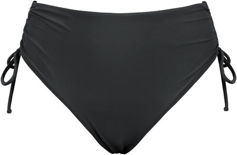 Cindy's aunt Womens Bikini Bottoms with Side Drawstring Tummy Control Swim Shorts Shirred Tankinis Brief in Saudi Arabia