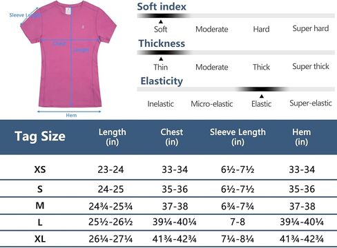 Little Donkey Andy Women's Short Sleeve Quick Dry T-Shirt Sun Protection Workout Stretch Basic Tops Tee in Saudi Arabia