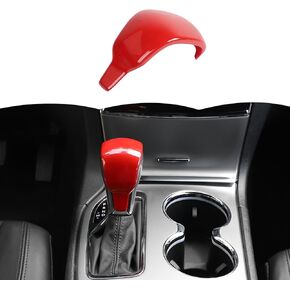 RT-TCZ Carbon Fiber Gear Shift Knob Cover Trim Decorative Interior Accessories for Jeep Grand Cherokee 2017-2020