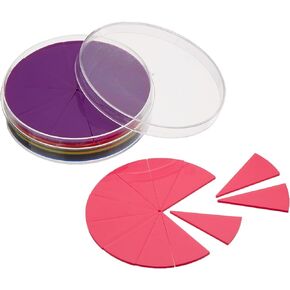 Didax Educational Resources Fraction Circles, Pink Small