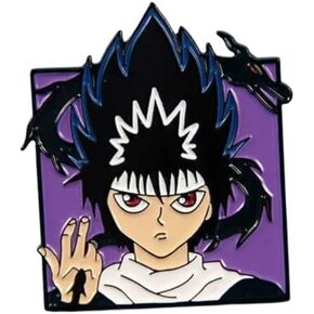 Jaganshi Hiei YuYu Yu Yu Hakusho Yusuke Urameshi Manga Anime 1.6" Enamel Pin Badge