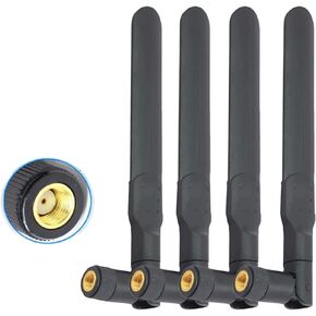 4 قطعة ثنائي النطاق واي فاي هوائي 2.4 جرام 5.8 جرام 8dBi MIMO RP-SMA ذكر هوائي ل موزع إنترنت واي فاي إشارة لاسلكية الداعم مكرر in Kuwait