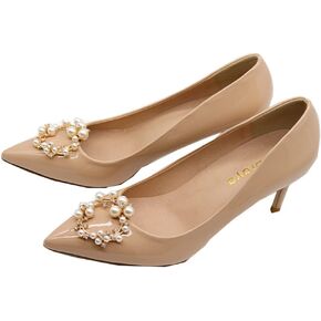 2Pcs Women Pearl Shoe Clips Removable Shoe Buckles Decorative Shoes Accessories for Wedding party