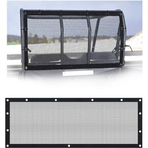 Polaris Ranger Rear Window Net - Easy Install Soft Mesh Sunshade for Ranger 1000/XP 1000 2017-2022 - Provides Sun Protection, Blocks UV, Keeps Dust, Dirt, Mud & Debris Out