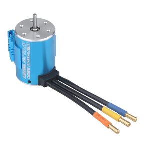 Taidda Brushless Motor, Durable 3650 5900Kv 4 Poles Brushless Motor Rc Boat Motor for 1/10 1/16 1/18 Rc Car Boat Accessory