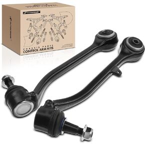 A-Premium 2 x Front Rearward Lower Control Arm, with Ball Joint & Bushing, Compatible with BMW E83 or F25 Series - X3 2004-2010