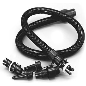 SereneLife PRTSLPUMPHOSE Replacement Part-Detachable Air Hose, Black
