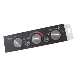HVAC AC Heater Control Panel Replacement for Chevy GMC C1500 C2500 C3500 K1500 K2500 K3500 Pickup Silverado Suburban 1996 1997 1998 1999 2000 9378815 w/o Rear Window Defogger