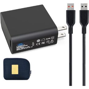 Yoga Charger for Lenovo Yoga, KSW KINGDO 40W 20V 2A or 5.2V 2A Power Supply for Lenovo Yoga 3 Pro Convertible Ultrabook Tablet with 6.7Ft Power Cord Including a Carrying Pouch