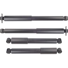 4PCS 344041 344042 Front and Rear Shock Absorber Compatible With 1995-2005 Chevrolet Blazer 1982-2004 Chevrolet S10 1991-2004 GMC Sonoma 4WD