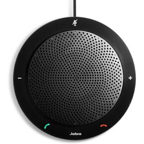 Jabra Speak 410 MS Portable Speaker for Music and Calls Black (Renewed)