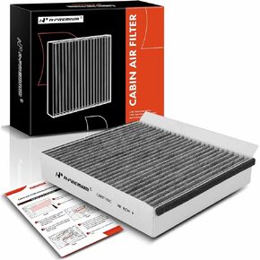 A-Premium Cabin Air Filter with Activated Carbon Compatible with Mercedes-Benz W163 Series ML320 1998-2003, ML350 2003-2005, ML430 1999-2001, ML500 2002-2005, ML55 AMG 2000-2003, Replace# 1638350047
