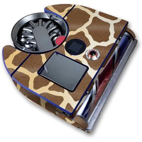 Glossy Glitter Skin Compatible with Dyson 360 Vis Nav - Giraffe - Premium 3M Vinyl Protective Wrap Decal Cover - Easy to Apply | Crafted in The USA by MightySkins