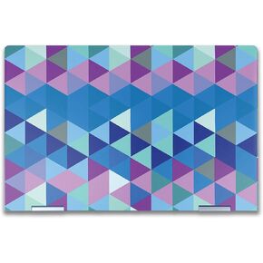 Carbon Fiber Laptop Skin Compatible with HP Envy x360 14" (2023) - Aqua Swirl - Premium 3M Vinyl Protective Wrap Decal Cover - Easy to Apply | Crafted in The USA by MightySkins