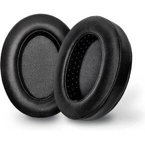 Sheepskin Ear Pads Foam Cushion Compatible with SENNHEISER HD280 HD280 PRO HD280 DJ HD280 SILVER HD281 HMD280 HMD281 HMD280-XQ Headphone EarPads Cushions Soft Memory Foam Premium Real Leather