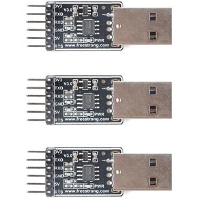 3PCS USB to TTL Serial Port Converter Module CH340N Chip Integration 5V to 3.3V FS-USB-UTTL in Saudi Arabia