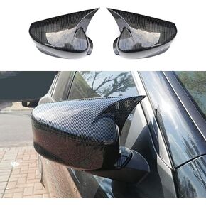 ruihe 2pc Carbon Fiber Color ABS Rearview Mirrors Cover Trim Fit for Honda accord 2008-2017 the 8th 9th Generation No turn signal