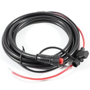 010-10922-00 كابل الطاقة لاستبدال Garmin، 2-Pin، أسود، يناسب Garmin GPSMAP 4008، 4010، 4012، 4208، 4210، 4212، 5008، 5012، 5015، 5208، 5212، 5215 in Kuwait