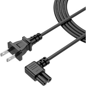 AC Power Cord for PS4/ PS5/ PS3/ Xbox/Xbox One/Xbox One S/Xbox Series X Replacement, 10FT 2 Prong AC Power Cable for Playstation 5 Playstation 4 Playstation Figure 8 Power Cord