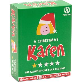Karen Party Game - Hilarious Fake Complaints vs. Real One-Star Reviews! Fun Bluffing Game for Game Night, Ages 14+, 3-10 Players, 45-90 Minute Playtime, Made by Format Games