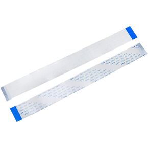 40 Pin Flexible Flat Ribbon Cable 0.5mm Pitch FFC FPC for LCD TV Car Audio DVD Player Laptop (200mm Length, Pack of 20Pcs)
