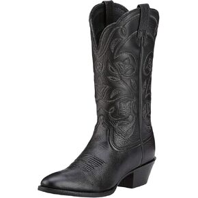 Ariat Heritage Round Toe Western Boots - Women’s Leather Cowgirl Boots
