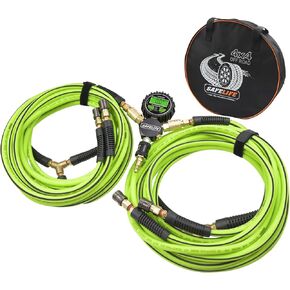 4 نظام نفخ الإطارات، 4 نظام نفخ الإطارات، نظام نفخ الهواء السريع 4 إطارات - نفخ أو تفريغ جميع الإطارات الأربعة في وقت واحد، يناسب قاعدة العجلات حتى 155 بوصة in Kuwait