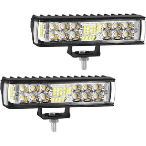 Kawell 2pcs 36W LED Driving Light Pods Add-On Fog Light LED Floodlight Spotlight LED Work Light Pods for Off Road Trucks Tractor Boat ATV UTV 4X4 SUV