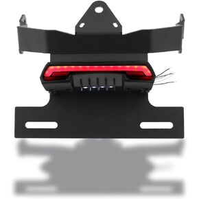 for Vulcan S 650 Vulcan Cafe Fender Eliminator Registration License Plate Holder LED Tail Light Turn Signal Lamp