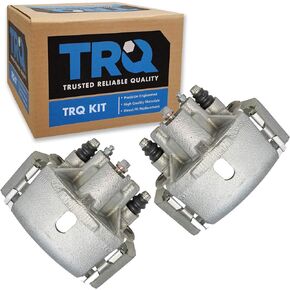 TRQ Rear Disc Brake Caliper Pair Set for 2011-2018 1500 Truck / 2007-2009 Aspen / 2004-2009 Durango / 2002-2010 Ram 1500 Truck