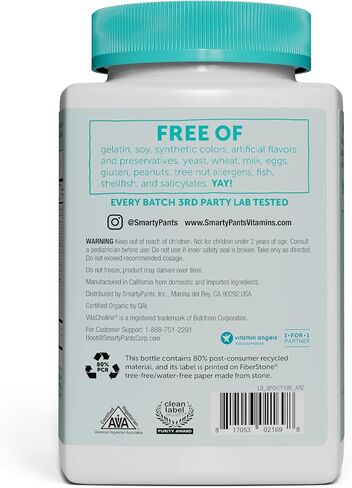 Organic Kids & Toddler Multivitamin Gummies: Omega 3 (ALA), Vitamin D3, C, Vitamin B12, B6, Vitamin A, K2 & Zinc for Immune Support, Vegetarian, 180 Count in Saudi Arabia
