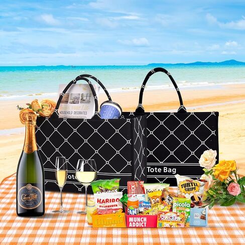 حقيبة كبيرة للنساء، حقيبة يد كبيرة بسحاب، مناسبة لحفلات الزفاف، وأعياد الميلاد، والشاطئ، والعطلات in Kuwait