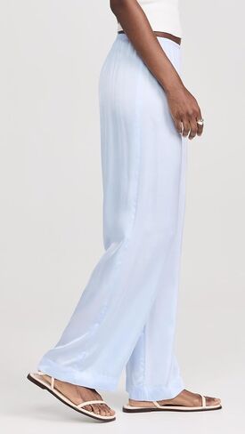 DONNI. Women's The Silky Simple Pants in Saudi Arabia