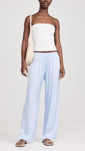 DONNI. Women's The Silky Simple Pants in Saudi Arabia