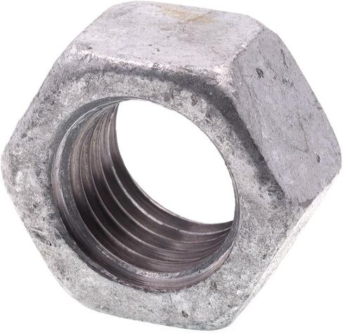 Prime-Line 9073774 Finished Hex Nuts, 1 In.-8, A563 Grade A Hot Dip Galvanized Steel (5 Pack) in Saudi Arabia