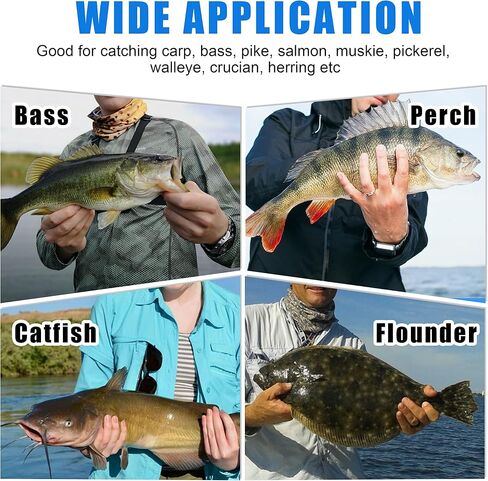 Drop Shot Fishing Hooks,50/100pcs in-line Drop Shot Rig Hooks Swivels High Carbon Steel Worm Hook Fishhook for Bass,Perch,Walleye,Catfish in Saudi Arabia