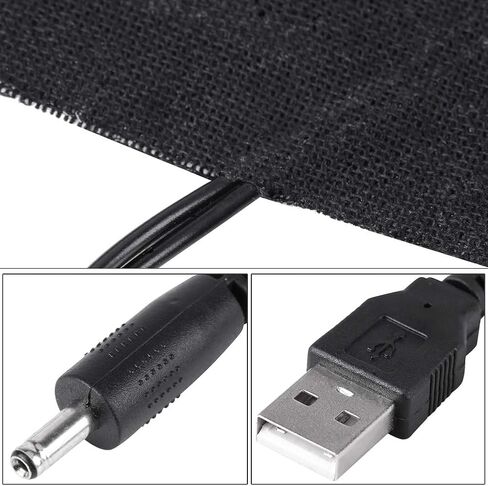 منصات التدفئة USB، 5V سخان USB الكهربائية القدم دفئا عنصر التدفئة الكهربائية منصات سخان الفيلم مصغرة USB سخان وسادة التدفئة قدم لتدفئة القدمين in Kuwait