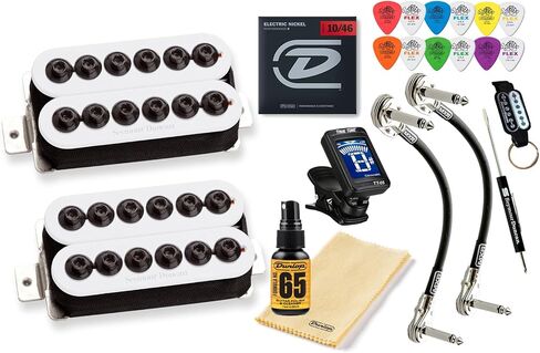 Seymour Duncan Invader SH-8n / SH-8b High Output Humbucker Pickup Set with Tonebird Bundle (Black) in Saudi Arabia