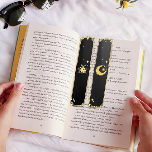 Bookmark, Homemars Book Markers Metal, Book Marks 2 Pieces, Graduation Gifts, Teacher Appreciation Gifts, Retirement Gifts for Women, Mother's Day Gifts, Christmas, Valentines Day, Birthday, School in Saudi Arabia
